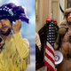 Illustration for article titled Rest assured, the guy from Jamiroquai is not the fuzzy Q Shaman who stormed the Capitol